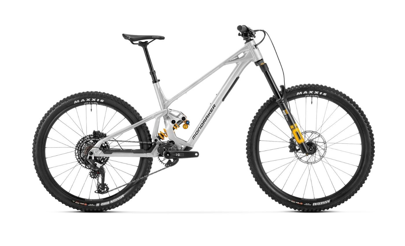 2027 Mondraker Anark XR mountain bike in Raw Aluminium