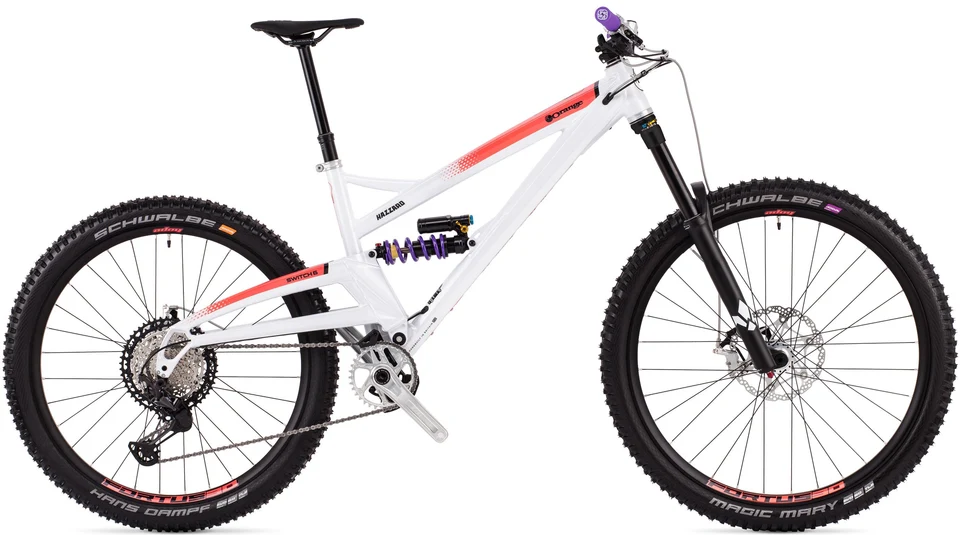 Orange Switch 6 Hazzard bicycle, 2020 model
