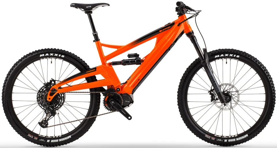 Orange Charger S bicycle, 2021 model