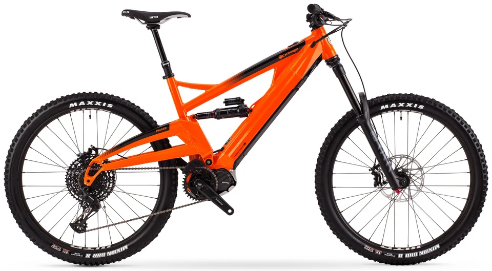 Orange Phase S bicycle, 2021 model
