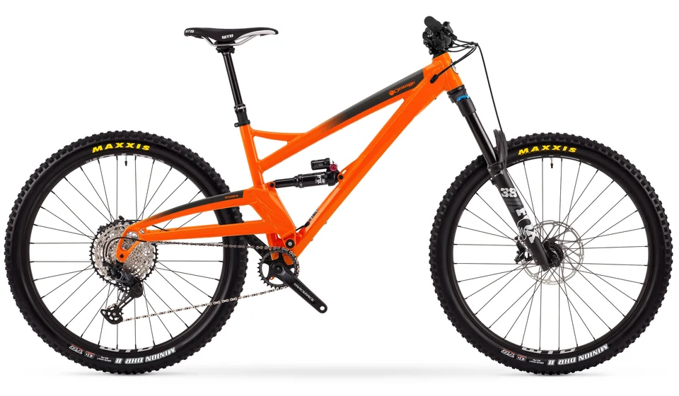 Orange Stage 6 Pro bicycle, 2021 model