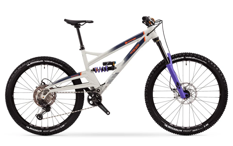 Orange Switch 6 Team bicycle, 2022 model
