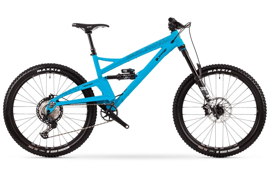 Orange Alpine Evo Pro bicycle, 2023 model